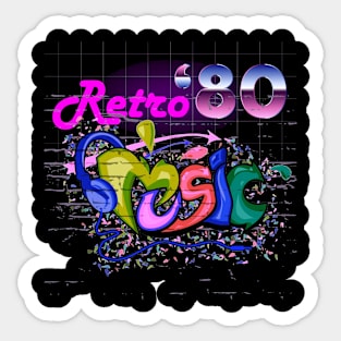 80s Sticker